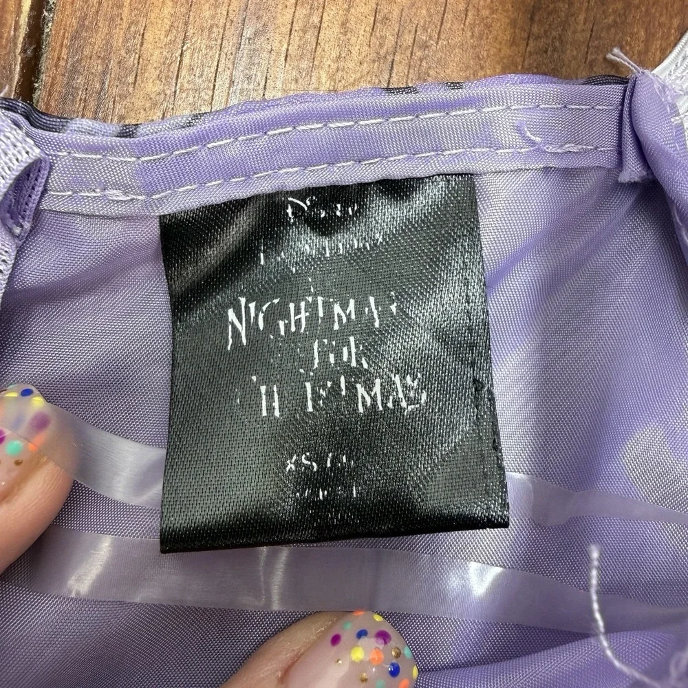 Disney's Nightmare Before Christmas Girls Size XS 4/5 Jack Skellington Dress